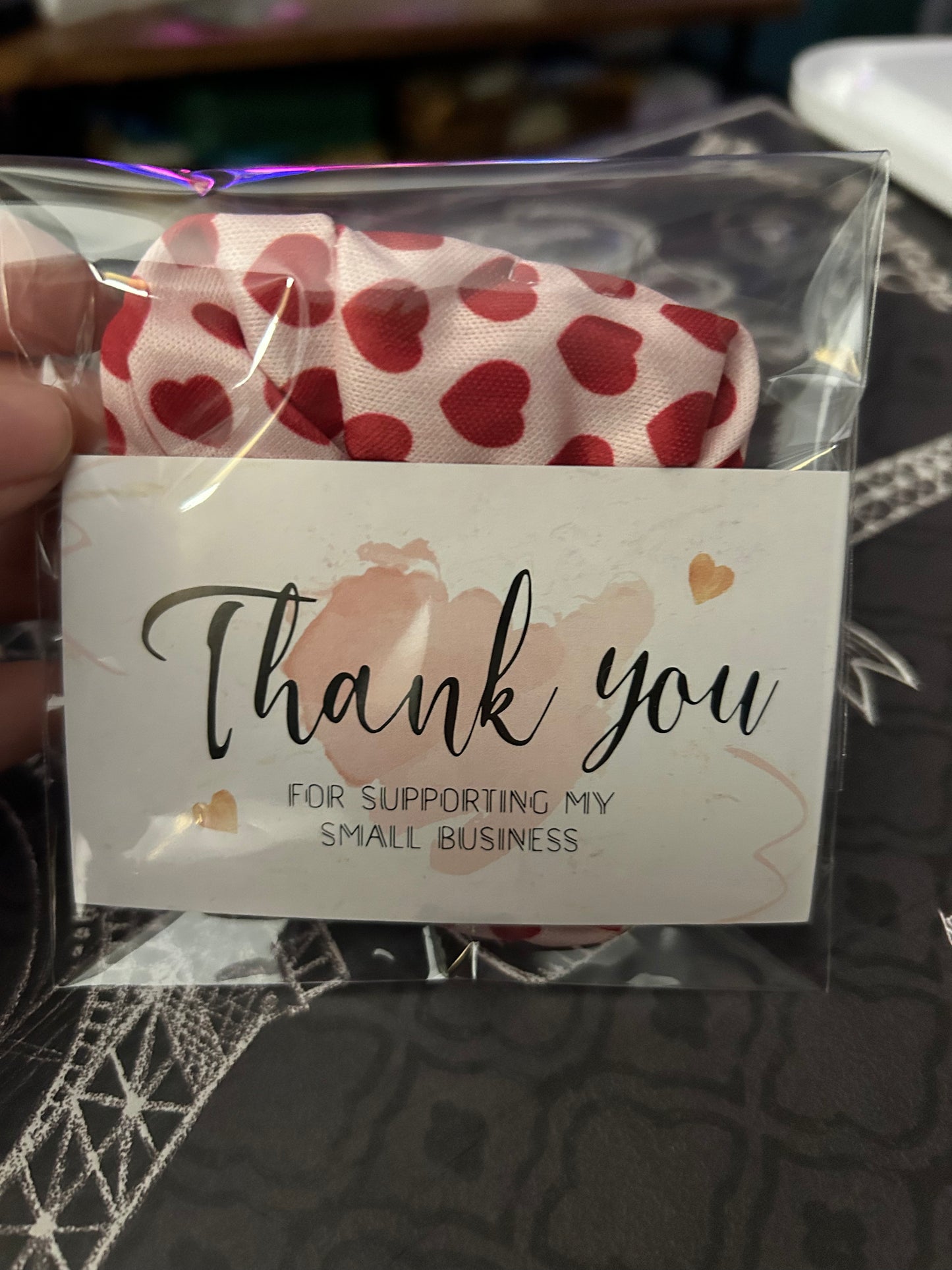 Valentine’s Hair Tie
