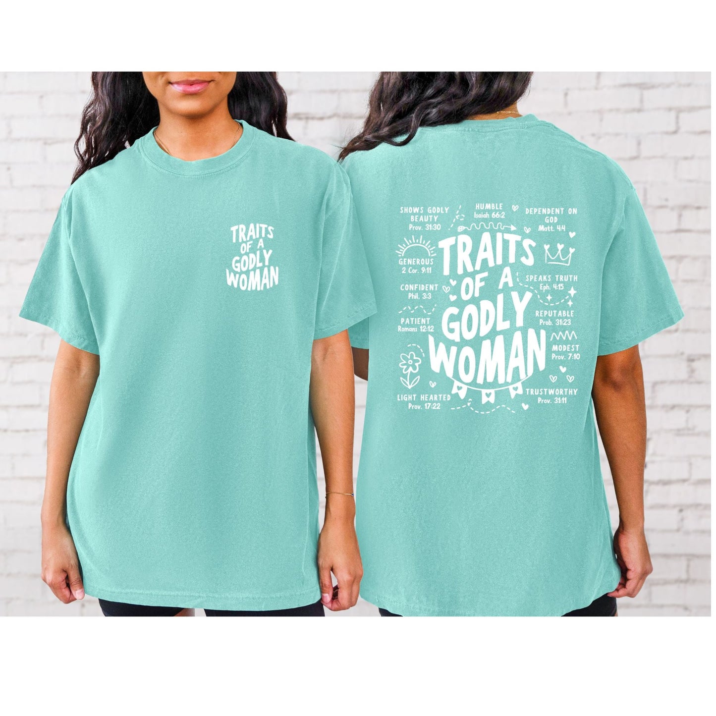 Traits of a Godly Woman-Comfort Color