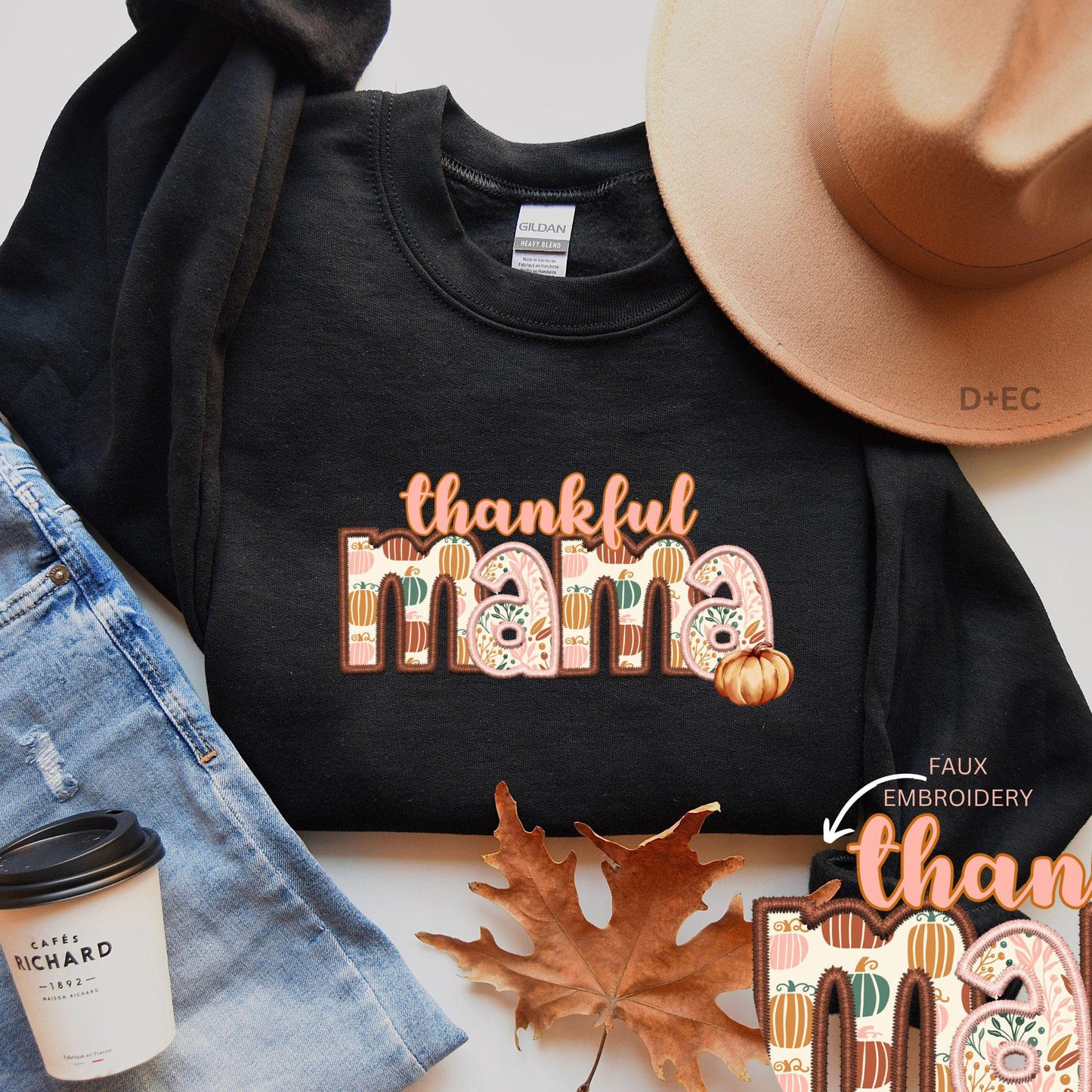 Thankful mama -sweatshirt