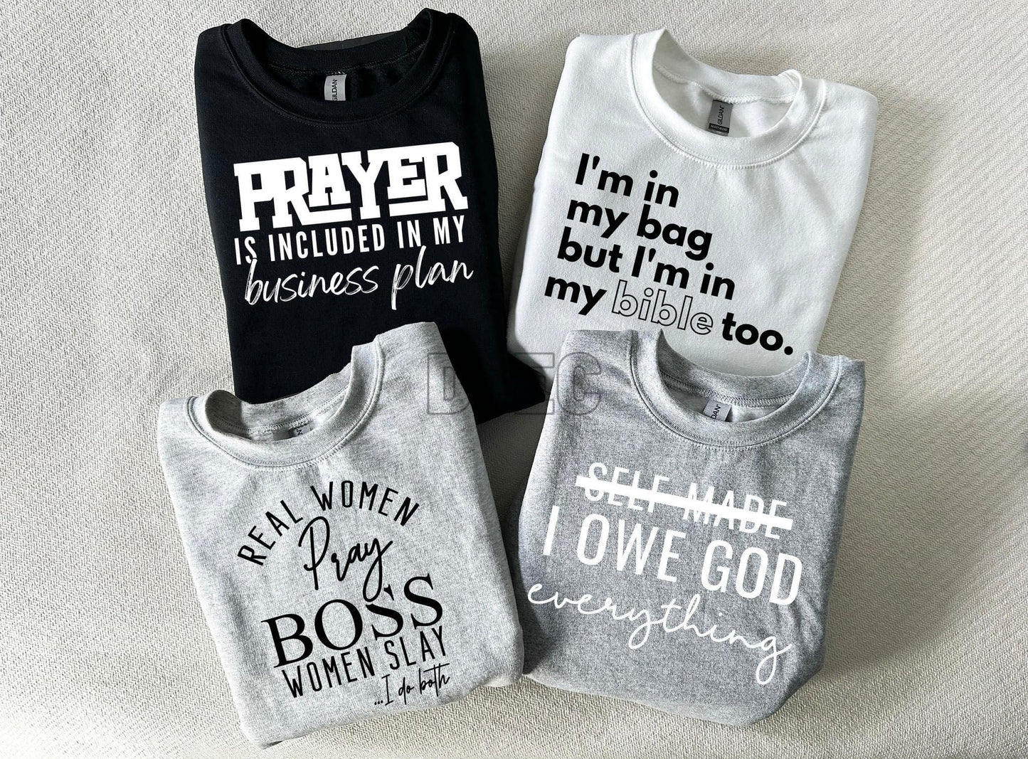 Real Women Pray Boss Women Slay-COMPLETED- BLACK FONT