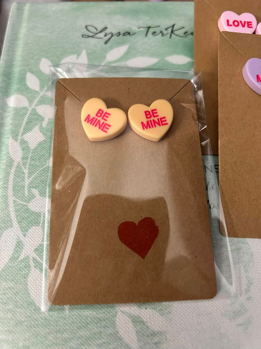 Candy Heart Earrings