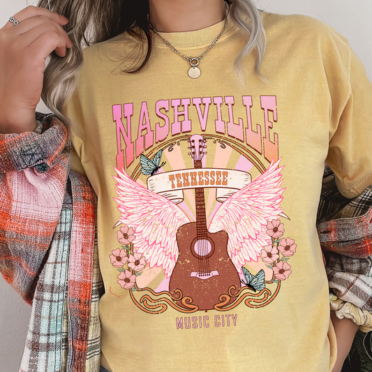 Nashville Tennessee Music City-Comfort Color