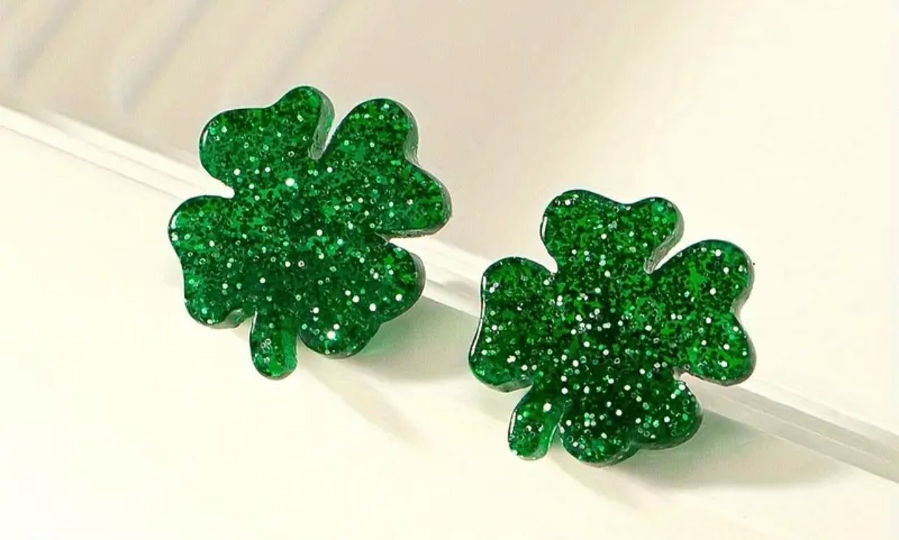 St. Patrick’s Day earrings