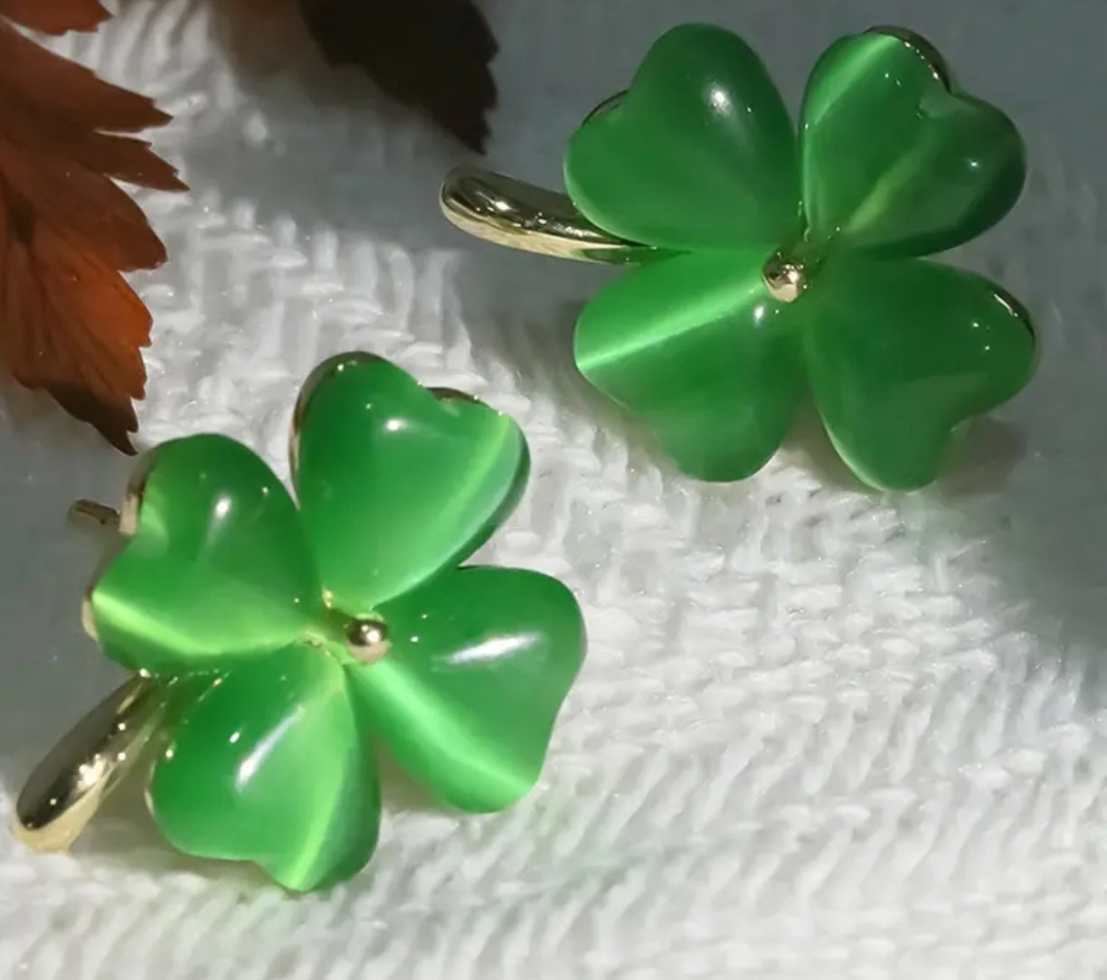 St. Patrick’s Day earrings