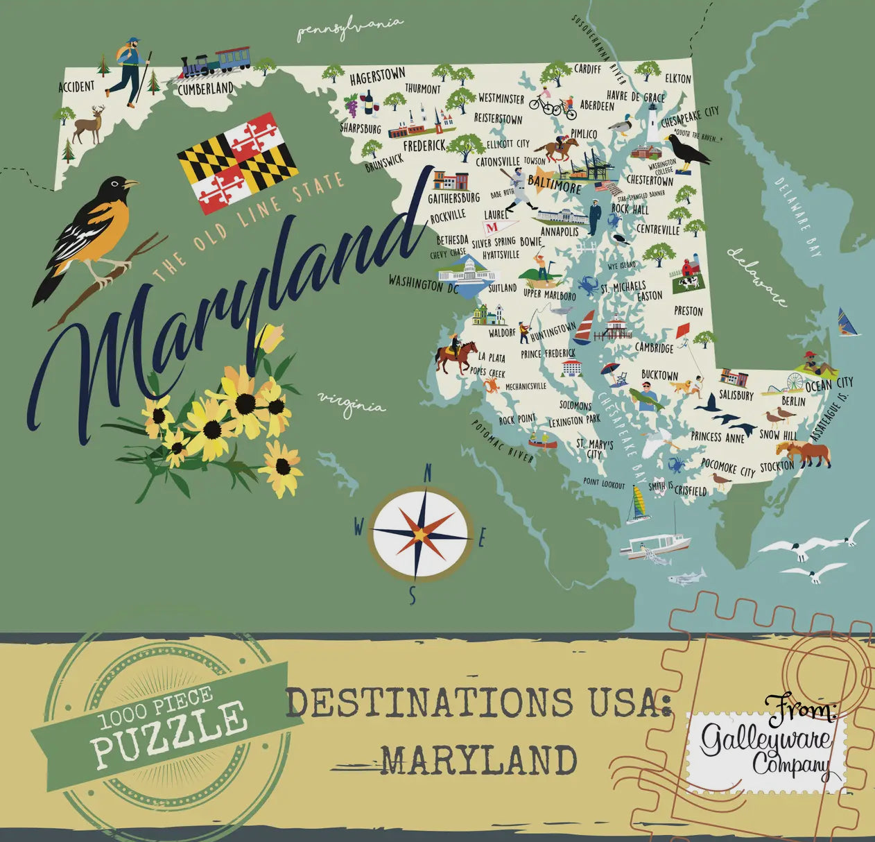 Maryland 1000 pc Puzzle