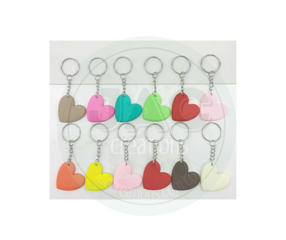 Heart keychain