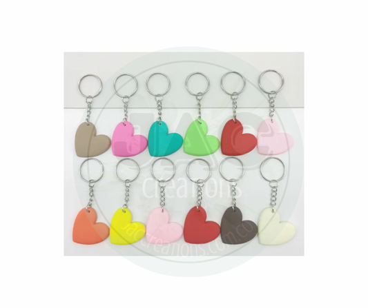 Heart keychain