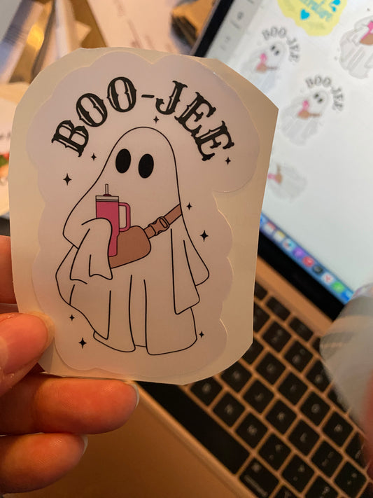 Boo-jee sticker