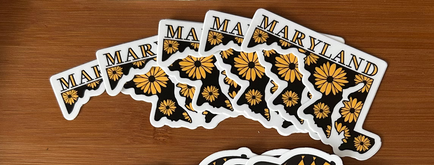 Maryland State Flower Sticker