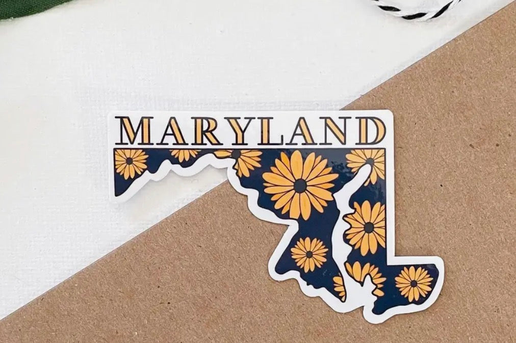 Maryland State Flower Sticker
