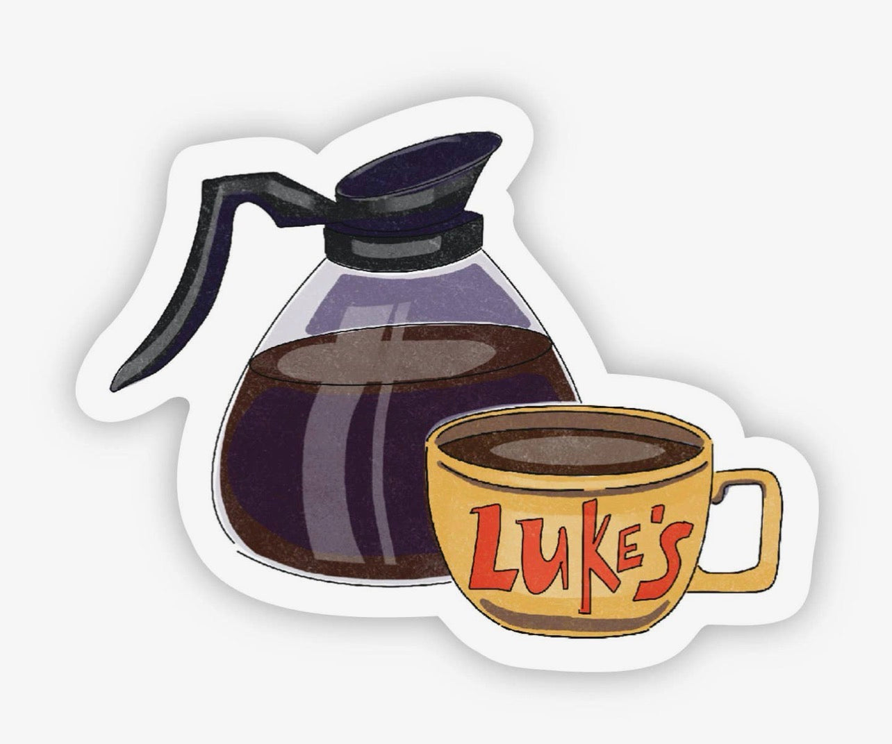 Luke's Diner Sticker