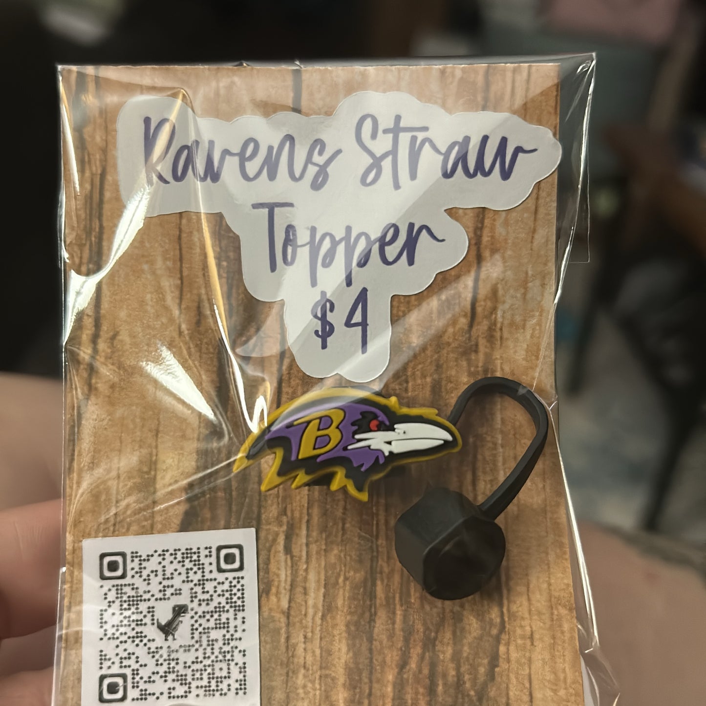 Football/Baltimore Ravens Straw Topper