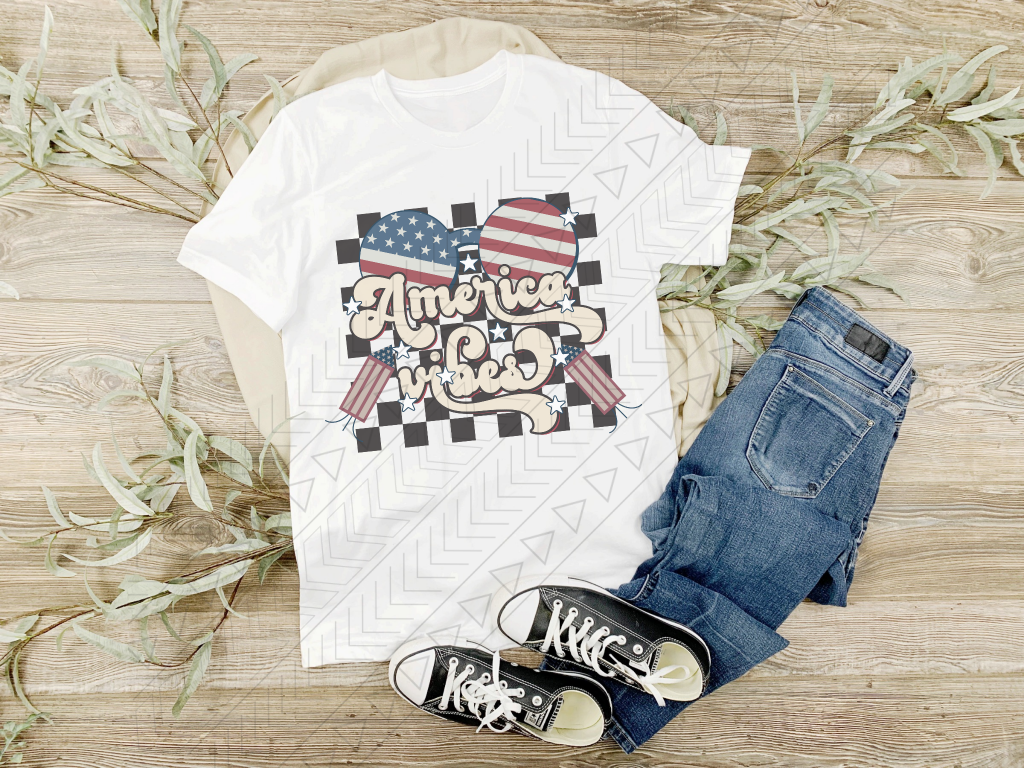 America Vibes Sunglasses Shirts & Tops