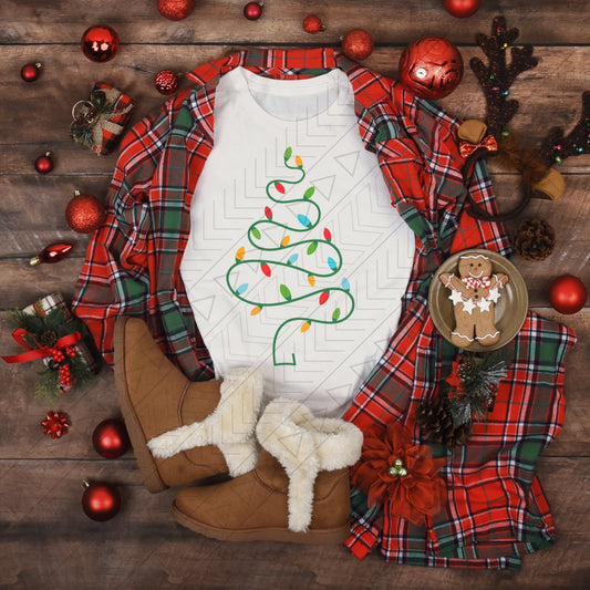 Christmas Lights Shirt Shirts & Tops