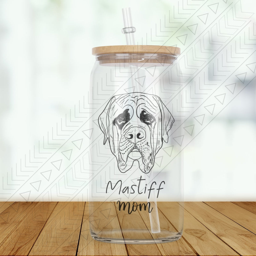 Dog Breed Glass(2 Dogs) Glass Can