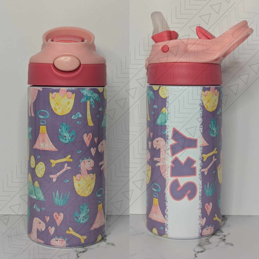 Girly Dino Kid’s Bottle