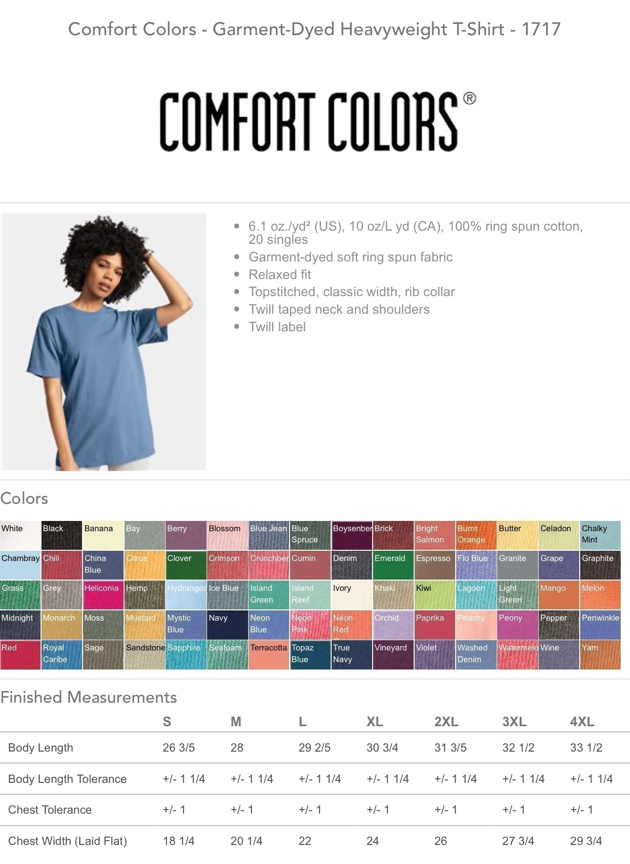 USA Rainbow- Comfort Color