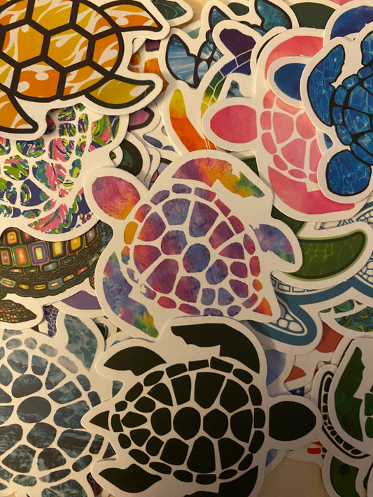 All Things Turtles Stickers