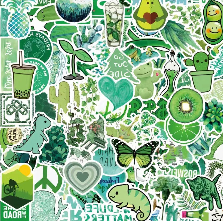 All Things Green Stickers