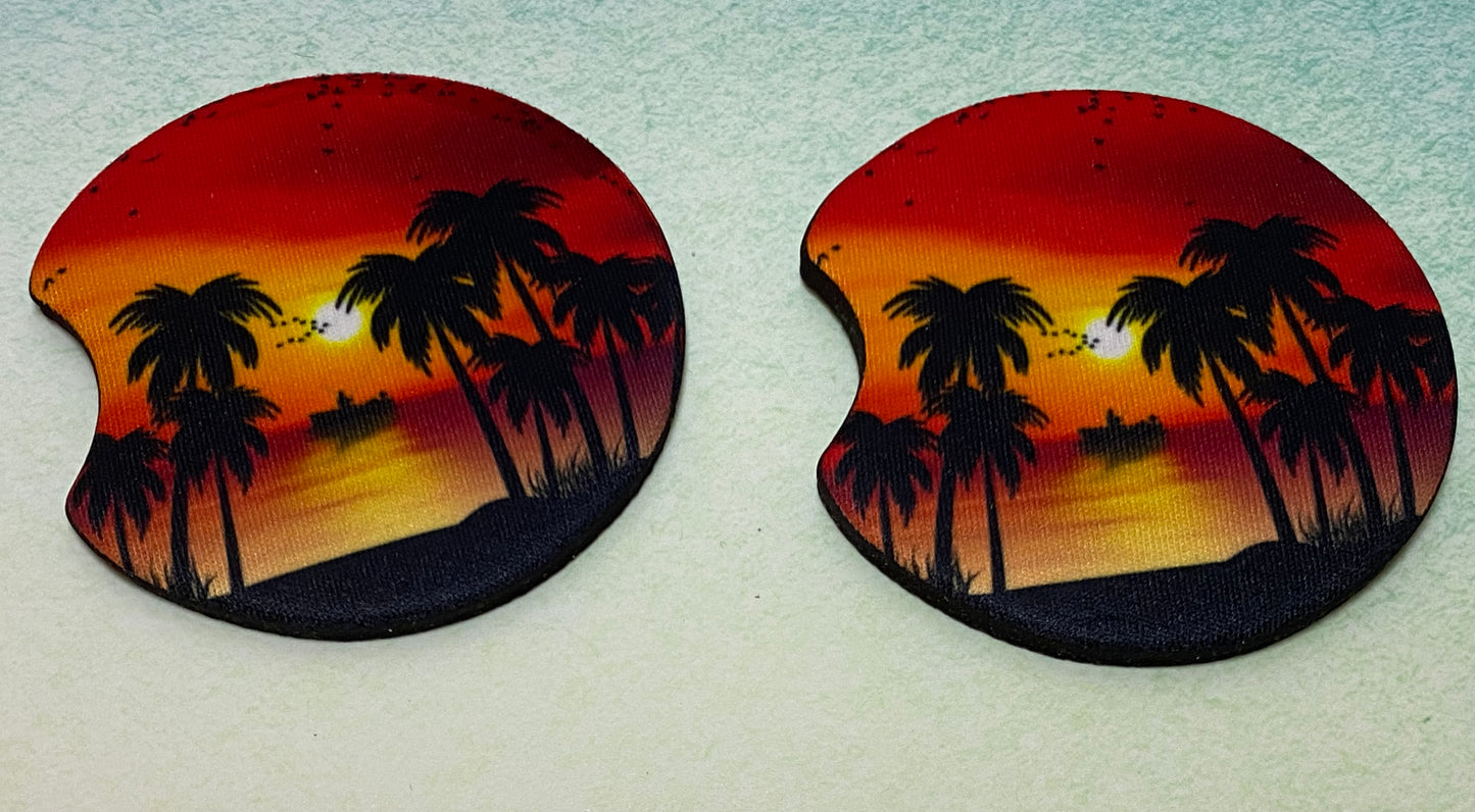 Neoprene Car Coasters