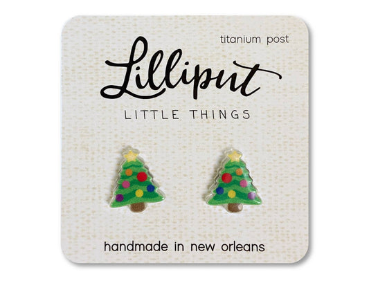 Christmas Tree Earrings