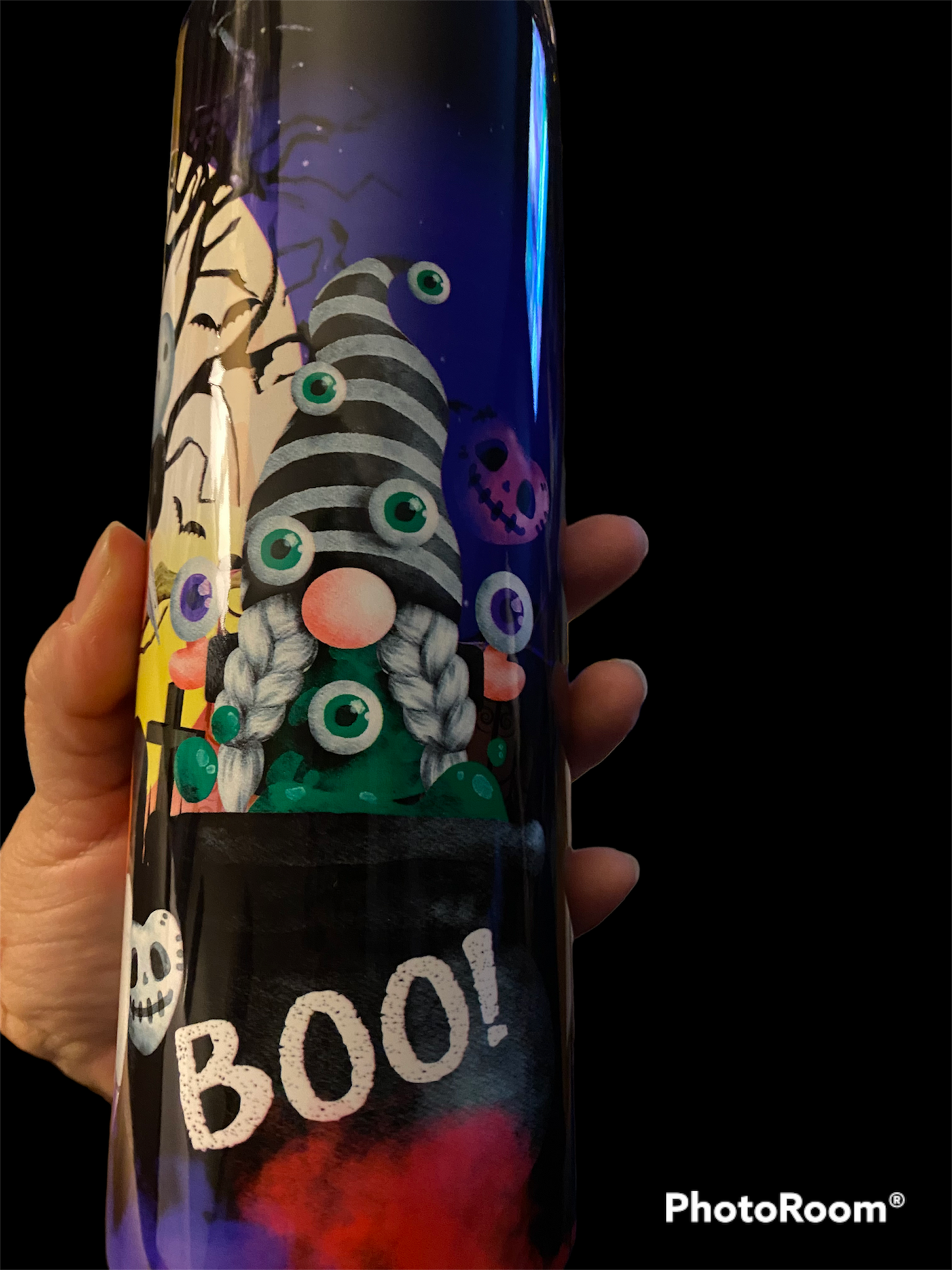 Spooky Halloween Gnomes Tumbler