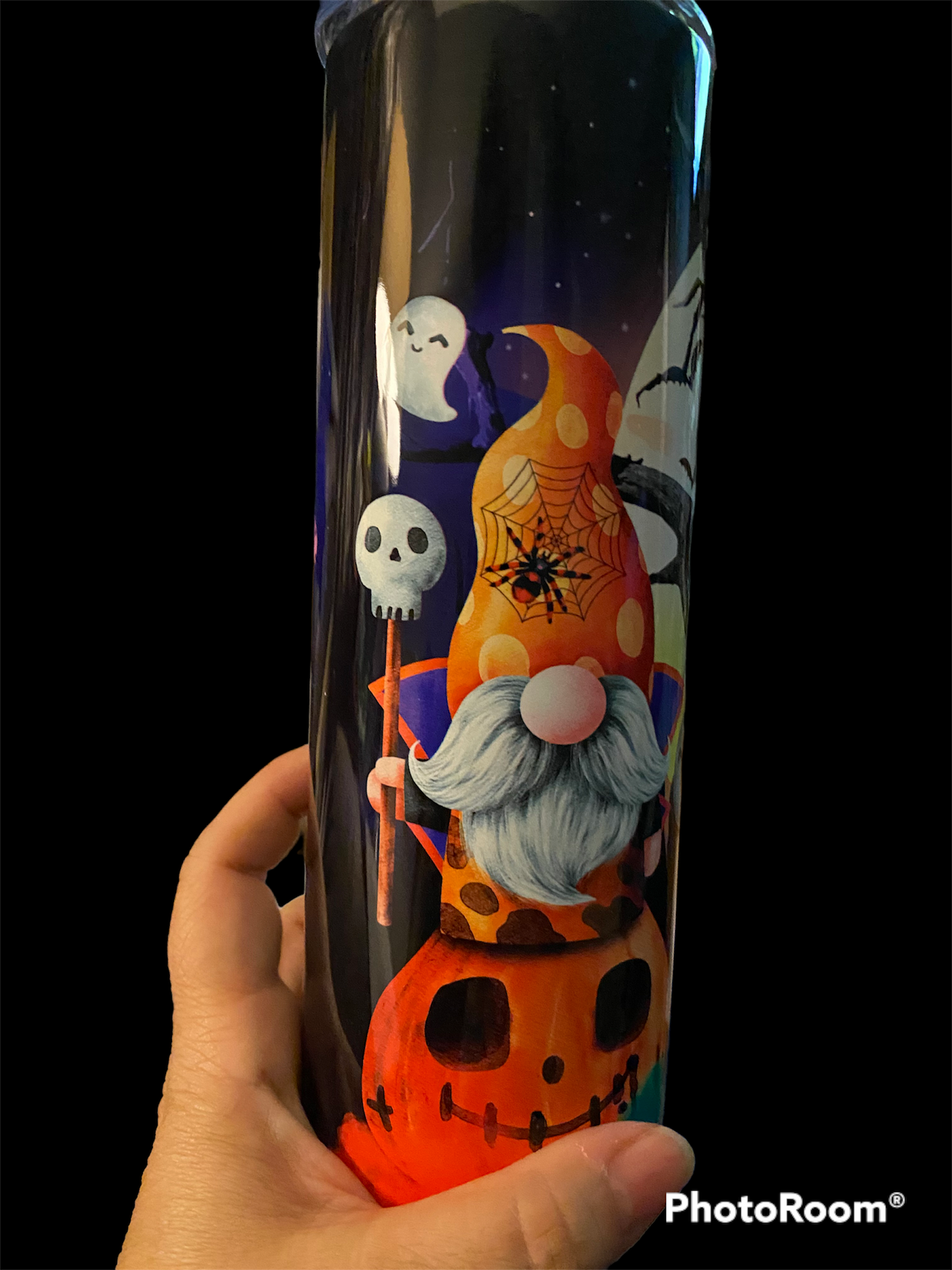 Spooky Halloween Gnomes Tumbler