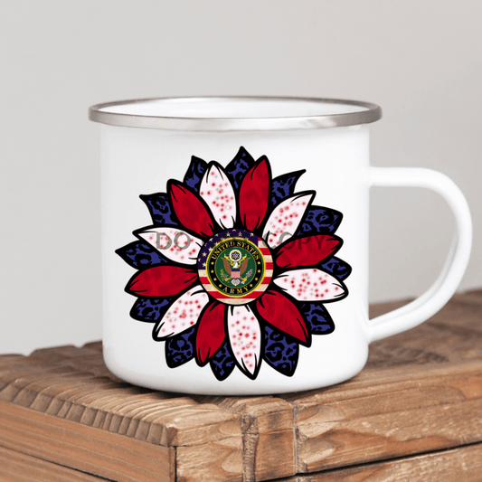 Army Flower Mug