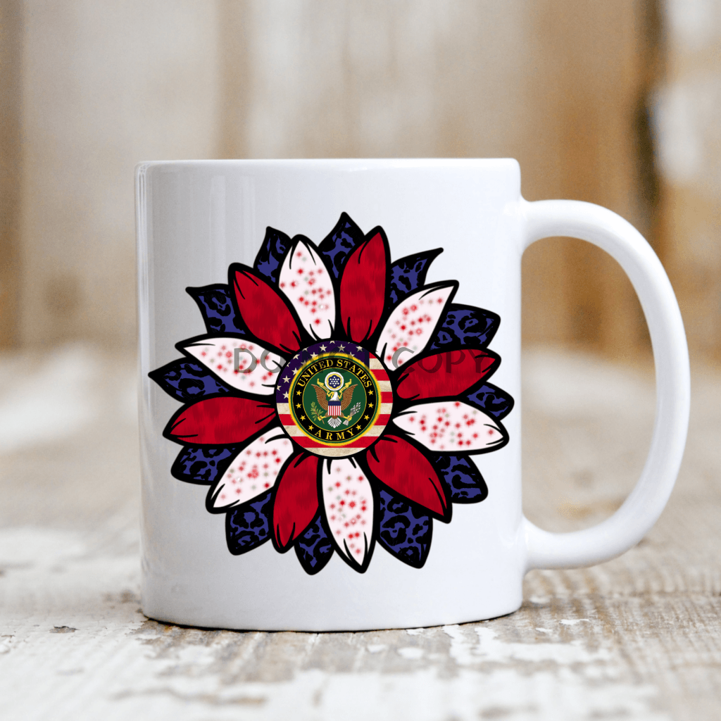 Army Flower Mug