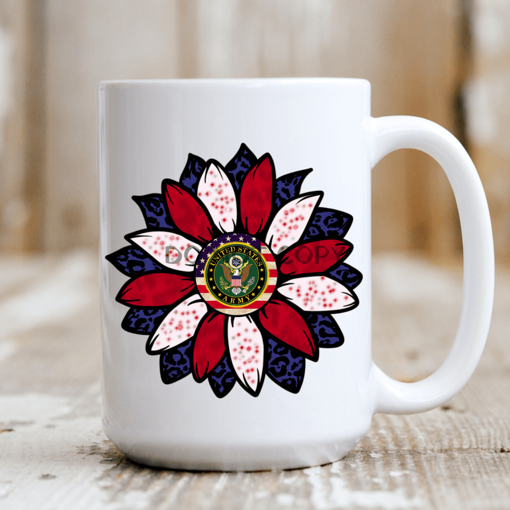 Army Flower Mug