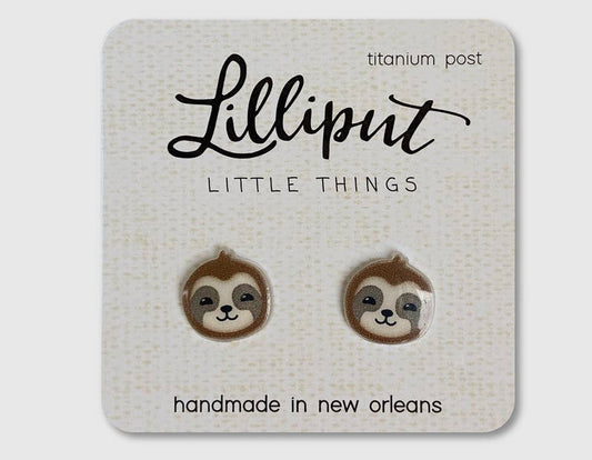 Sloth Earrings/Acrylic Earrings